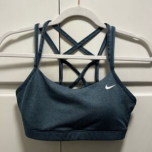 Nike Women's Strappy Sports Bra - Dark Blue
